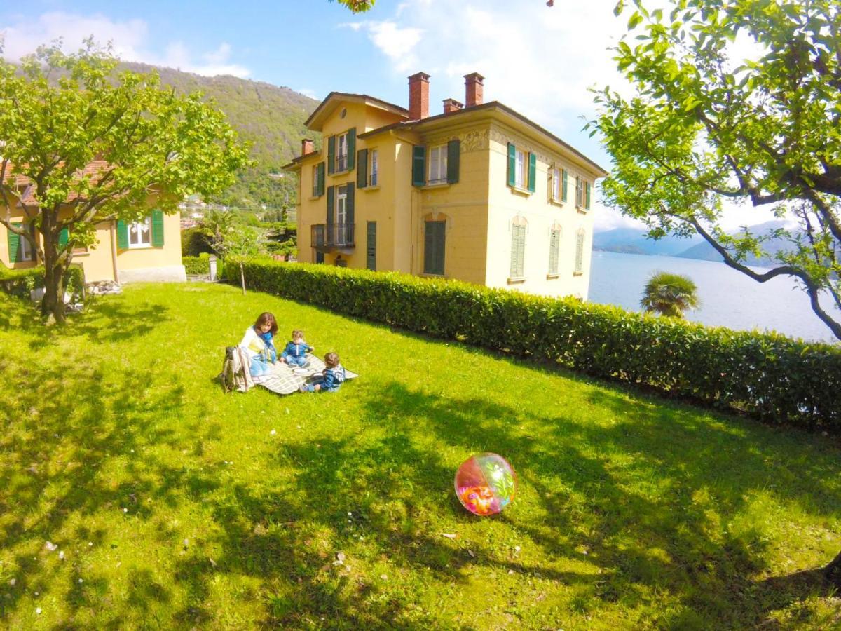 The Comfort - Big Apartment In Villa With Garden And Terrace Argegno Exterior photo